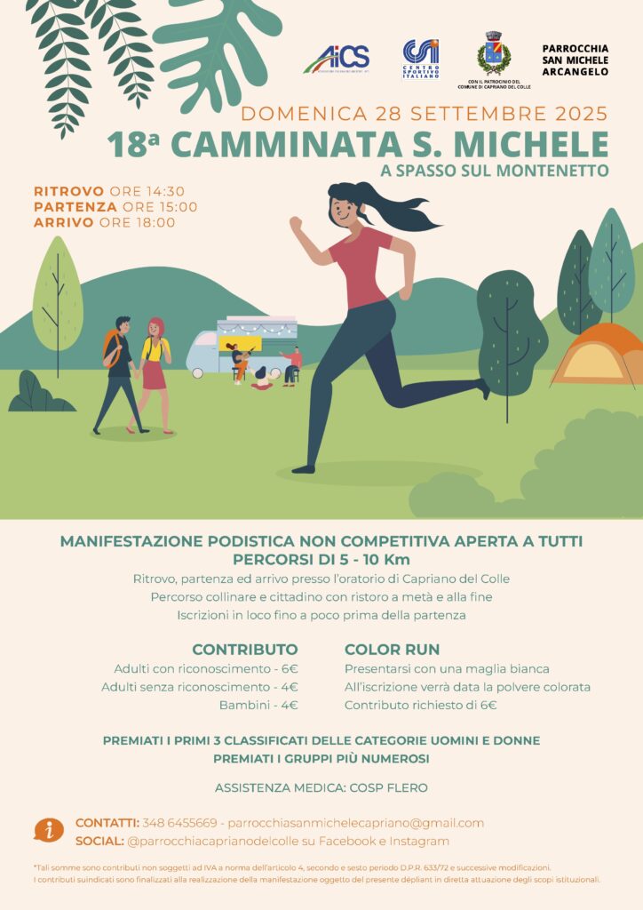 28/09: 18° CAMMINATA S. MICHELE