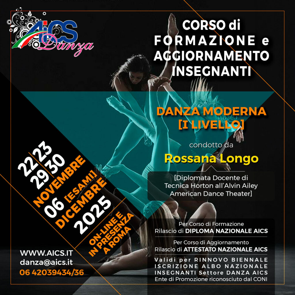 Danza Moderna I livello con Rossana Longo

