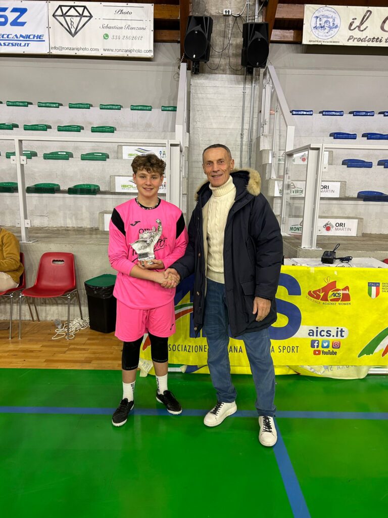 Miglior portiere: BERTOZZI FILIPPO (PORCINOS) 