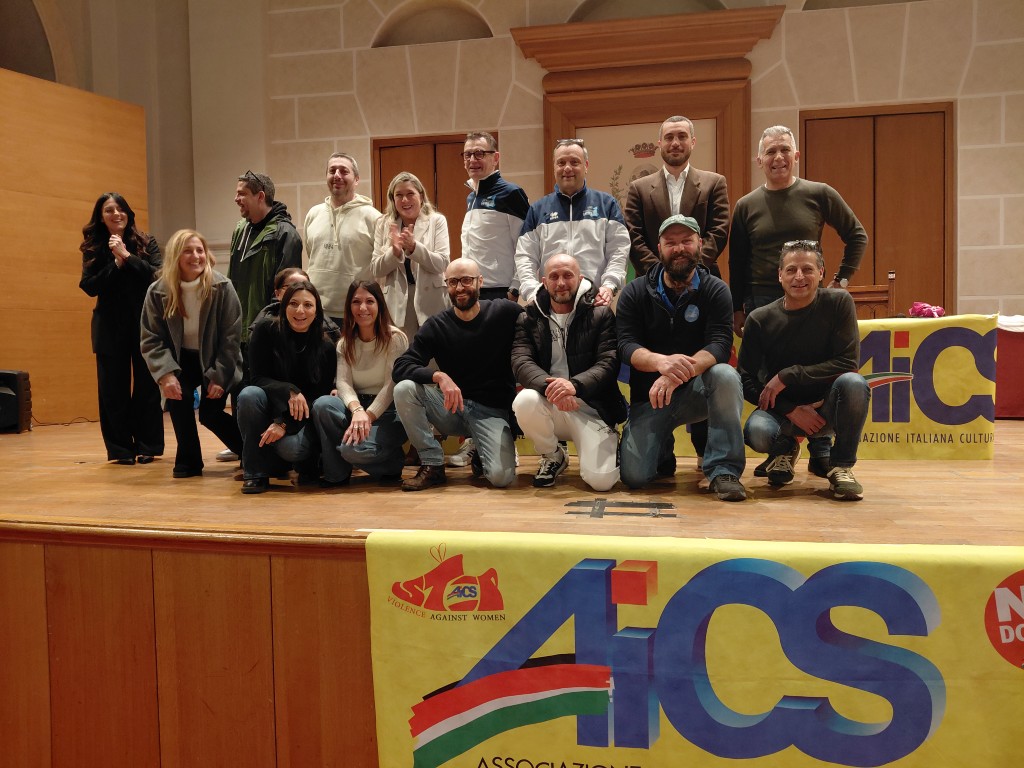 all'l’Auditorium San Barnaba: premiazione delle atlete della nostra provincia che hanno conquistato una medaglia al Campionato Nazionale Aics che dal 5 all’8 dicembre del 2025 si è svolto a Capriolo.