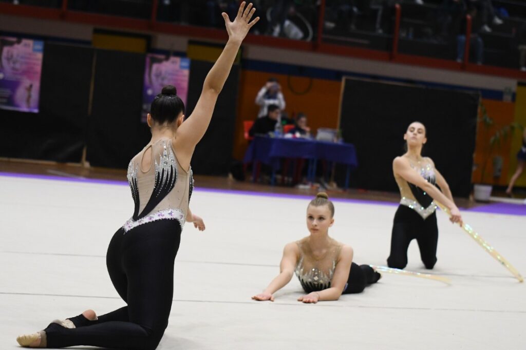 prima prova regionale (Silver e Gold) di ginnastica ritmica che si è disputata a Capriolo