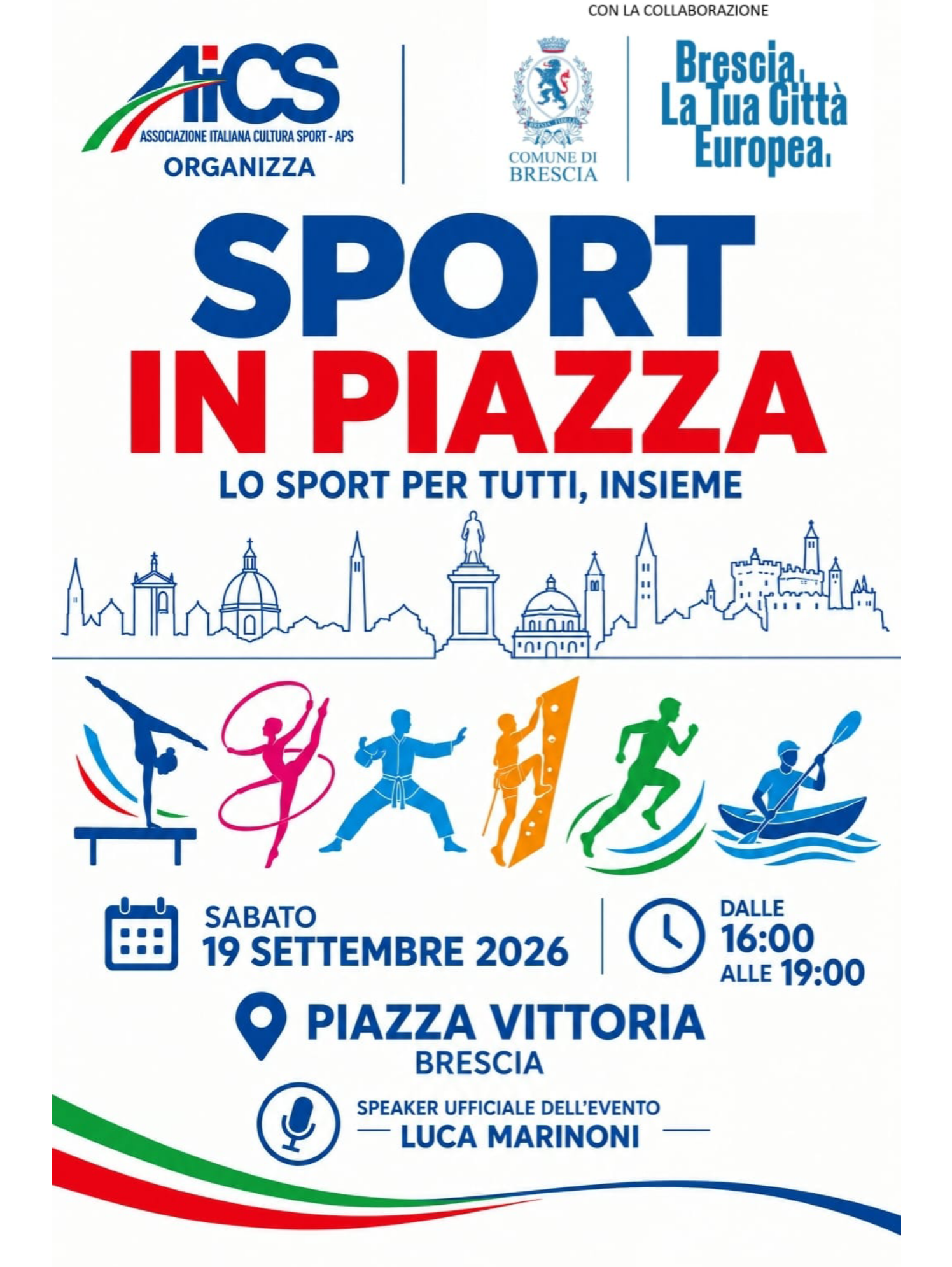 locandina Sport in piazza 2026
